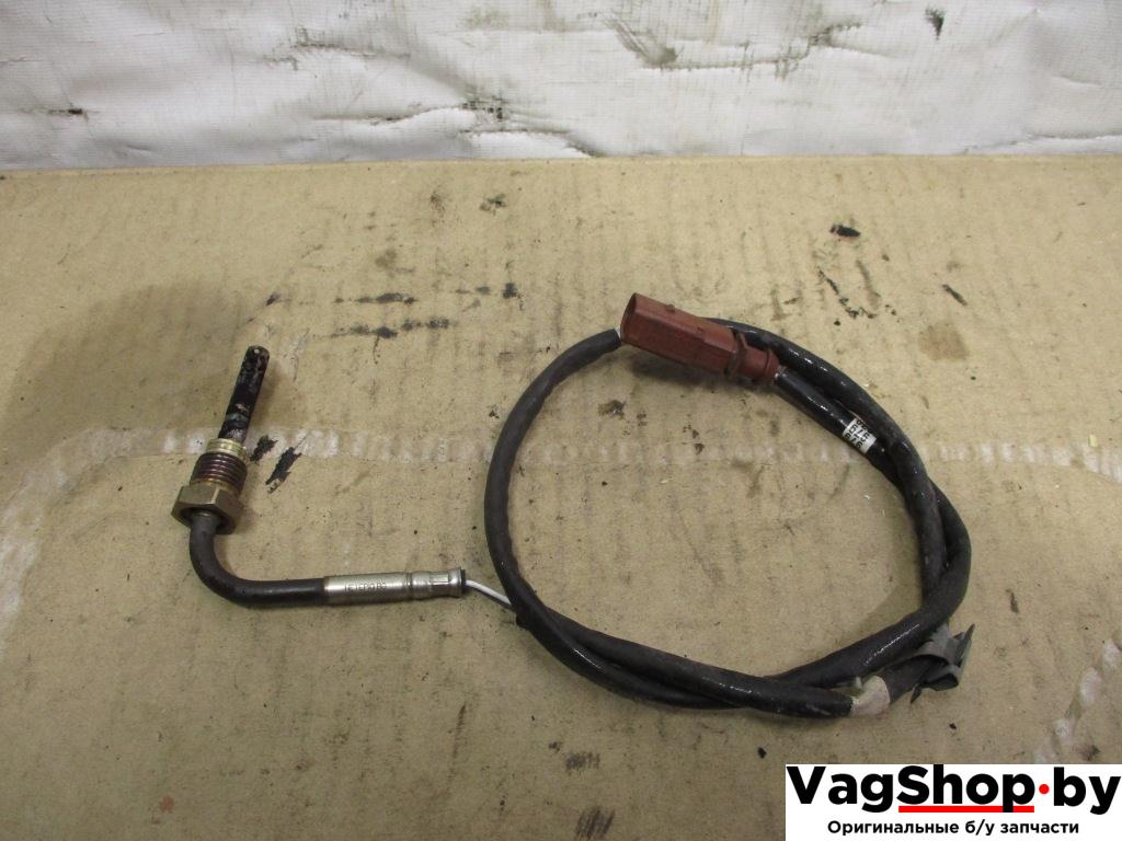 датчик давления (температуры) выхлопных газов Volkswagen Passat B6 2009, 2.0 л., TDi, CBA, дизель, АКПП, белый, седан, передний привод, 03L906088AJ - фото №1