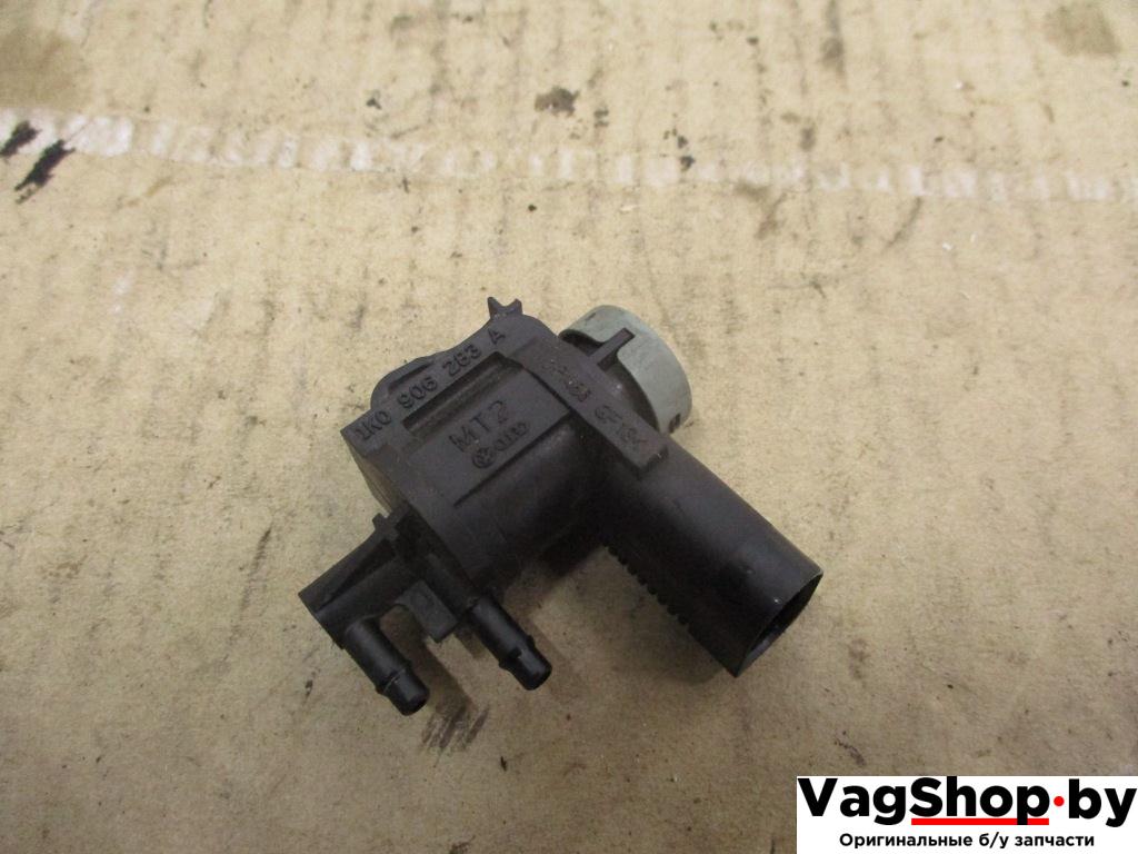 электромагнитный клапан Volkswagen Passat B6 2009, 2.0 л., TDi, CBA, дизель, АКПП, белый, седан, передний привод, 1K0906283A - фото №1