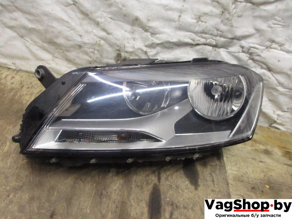 фара левая Volkswagen Passat B7 2012, 2.0 л., TDi, CFF, дизель, МКПП, голубой, универсал, передний привод, 3AC941005 - фото №1