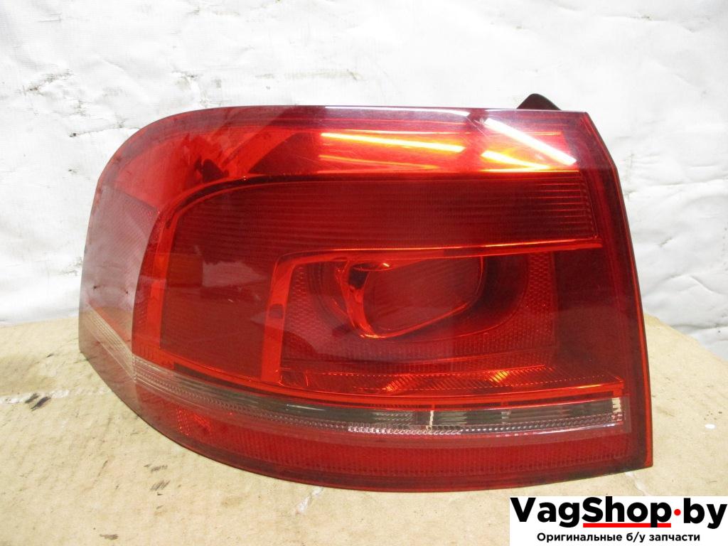 фонарь задний левый Volkswagen Passat B7 2012, 2.0 л., TDi, CFF, дизель, МКПП, голубой, универсал, передний привод, 3AF945095E - фото №1