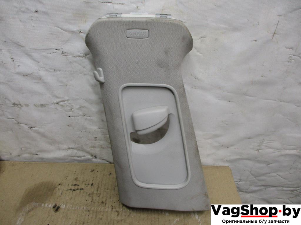 обшивка стойки центральной левой Volkswagen Passat B7 2012, 2.0 л., TDi, CFF, дизель, МКПП, голубой, универсал, передний привод, 3C0868417F - фото №1