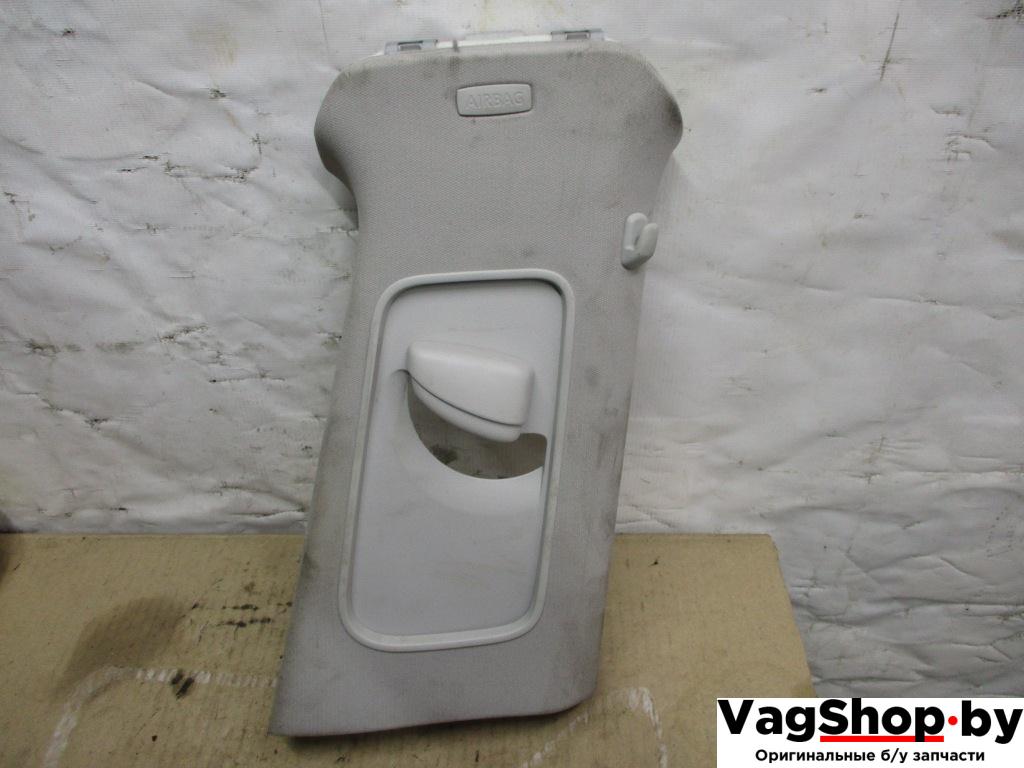 обшивка стойки центральной правой Volkswagen Passat B7 2012, 2.0 л., TDi, CFF, дизель, МКПП, голубой, универсал, передний привод, 3C0868418F - фото №1