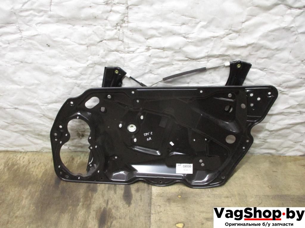 стеклоподъемник электрический передний правый Volkswagen Passat B7 2012, 2.0 л., TDi, CFF, дизель, МКПП, голубой, универсал, передний привод - фото №1