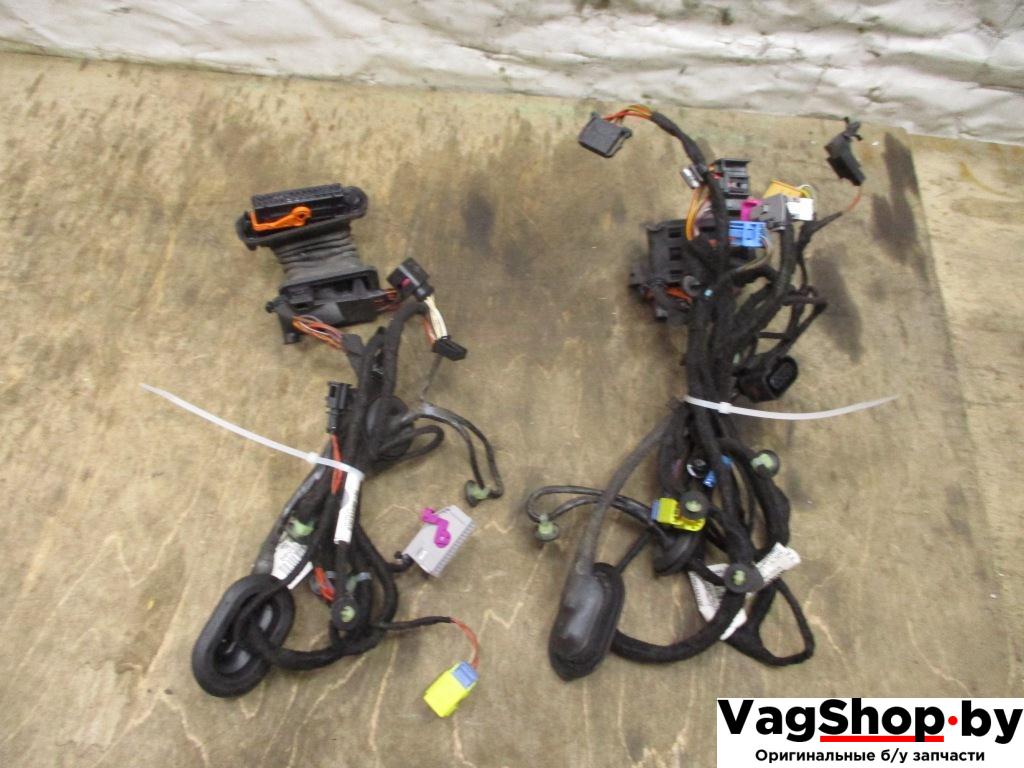 дверная проводка Volkswagen Passat B7 2012, 2.0 л., TDi, CFF, дизель, МКПП, голубой, универсал, передний привод - фото №1