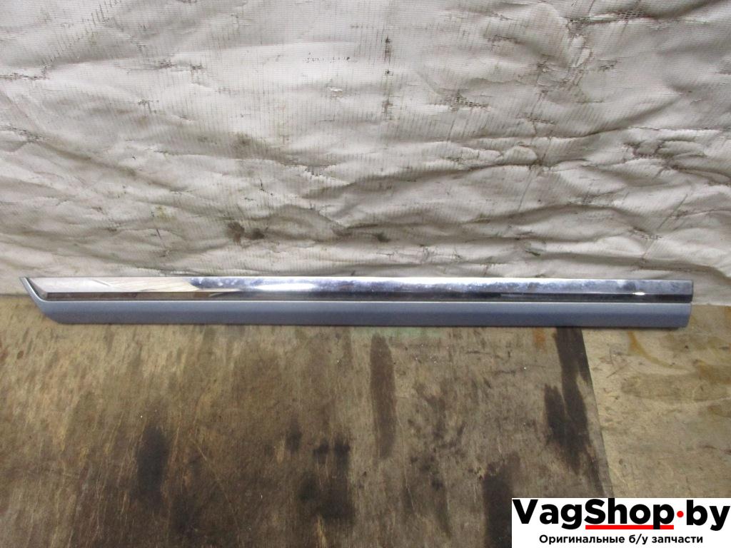 молдинг двери задней правой Volkswagen Passat B7 2012, 2.0 л., TDi, CFF, дизель, МКПП, голубой, универсал, передний привод, 3AA854950A - фото №1