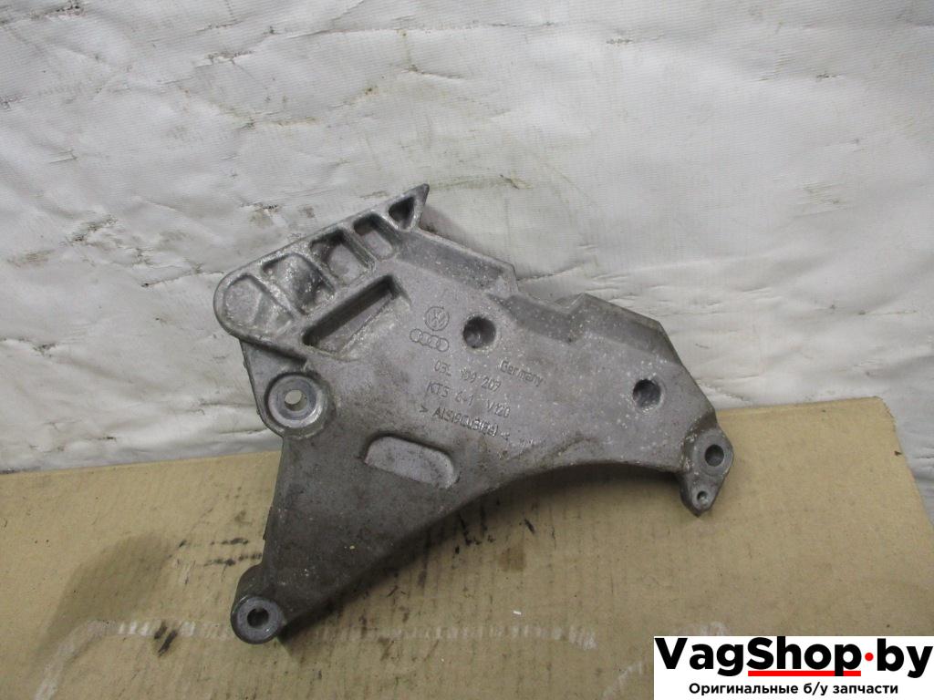 кронштейн двигателя Volkswagen Tiguan 1 поколение 2010, 2.0 л., TDi, CFF, дизель, МКПП, черный, внедорожник 5 дв., передний привод, 03L199207 - фото №1