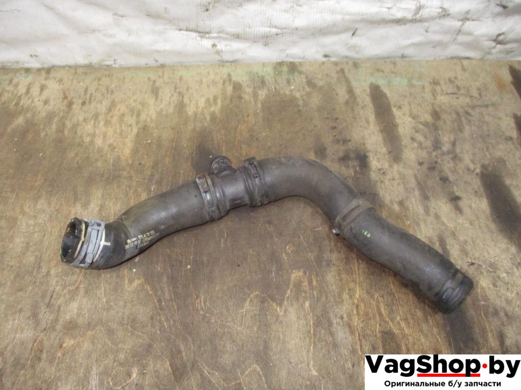 патрубок (трубопровод, шланг) Volkswagen Tiguan 1 поколение 2010, 2.0 л., TDi, CFF, дизель, МКПП, черный, внедорожник 5 дв., передний привод, 5N0122101AC - фото №1