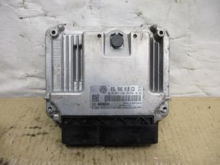 блок управления двигателем Volkswagen Tiguan 1 поколение 2010, 2.0 л., TDi, CFF, дизель, МКПП, черный, внедорожник 5 дв., передний привод, 03L907309N, 03L906018CD