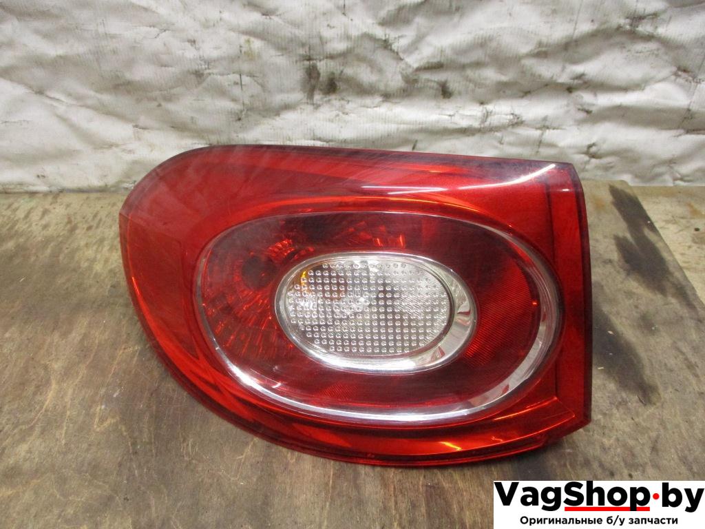фонарь задний левый Volkswagen Tiguan 1 поколение 2010, 2.0 л., TDi, CFF, дизель, МКПП, черный, внедорожник 5 дв., передний привод, 5N0945095H - фото №1