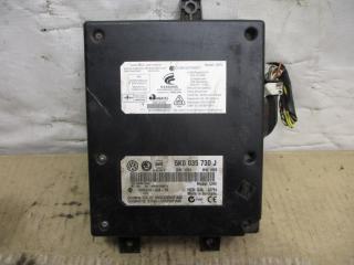 блок управления телефоном Volkswagen Tiguan 1 поколение 2010, 2.0 л., TDi, CFF, дизель, МКПП, черный, внедорожник 5 дв., передний привод, 5K0035730J