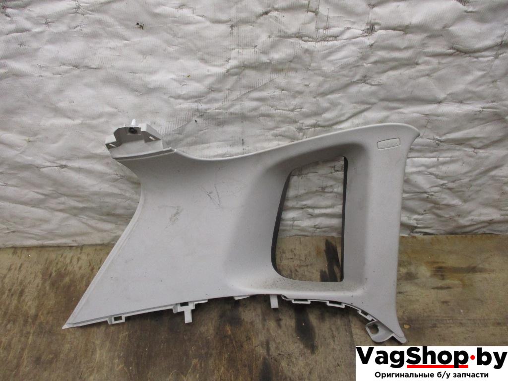 обшивка стойки задней левой Volkswagen Tiguan 1 поколение 2010, 2.0 л., TDi, CFF, дизель, МКПП, черный, внедорожник 5 дв., передний привод, 5N0867287B - фото №1