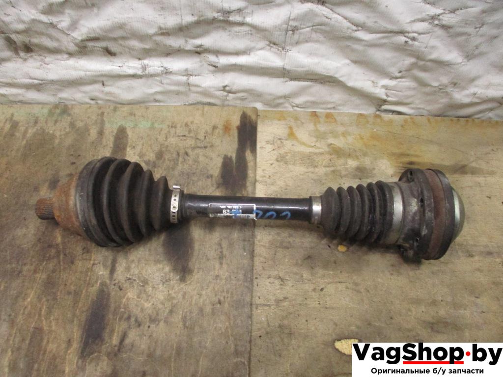 полуось передняя левая (приводной вал, ШРУС) Volkswagen Tiguan 1 поколение 2010, 2.0 л., TDi, CFF, дизель, МКПП, черный, внедорожник 5 дв., передний привод, 5N040763D - фото №1