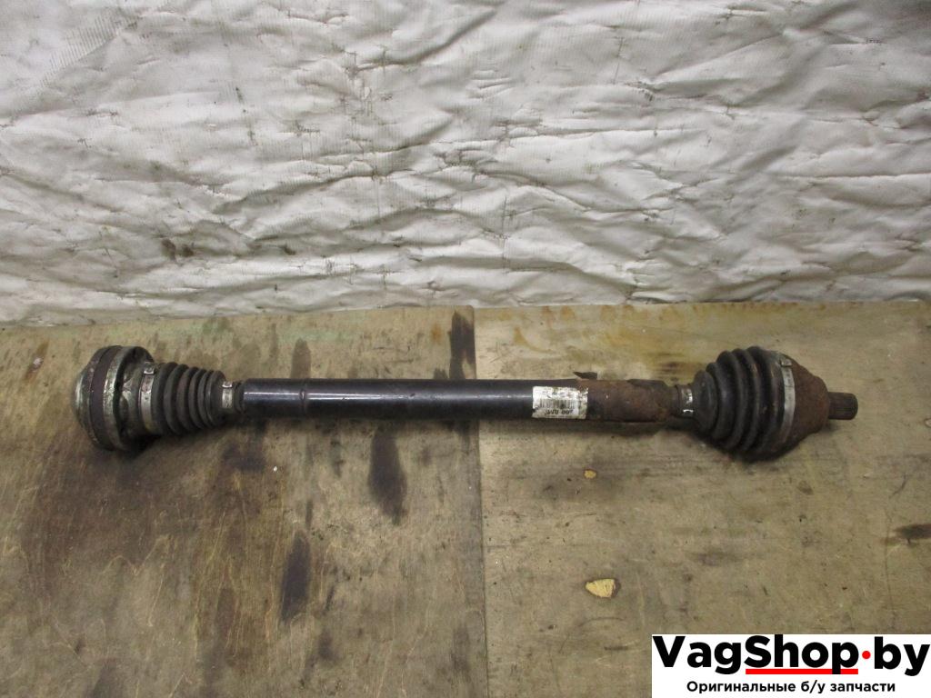 полуось передняя правая (приводной вал, ШРУС) Volkswagen Tiguan 1 поколение 2010, 2.0 л., TDi, CFF, дизель, МКПП, черный, внедорожник 5 дв., передний привод, 5N040766B - фото №1