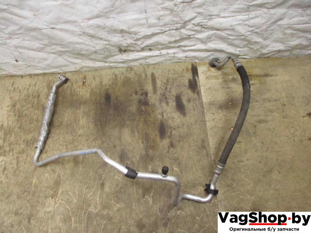 трубка кондиционера Volkswagen Tiguan 1 поколение 2010, 2.0 л., TDi, CFF, дизель, МКПП, черный, внедорожник 5 дв., передний привод, 5N0820743D - фото №1