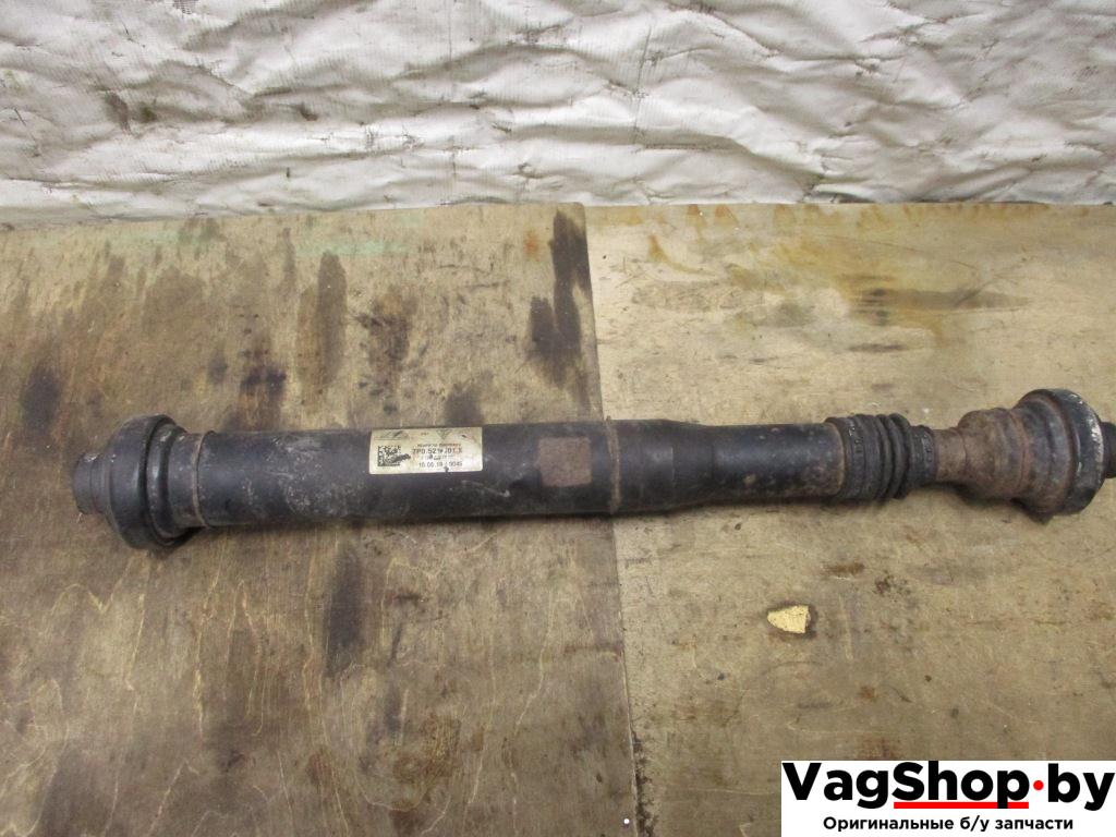 карданный вал Volkswagen Touareg 2 поколение 2011, 3.6 л., FSI, CGR, бензин, АКПП, черный, внедорожник 5 дв., полный привод, 7P0521101E - фото №1