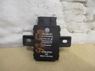 блок управления сиденьем Volkswagen Touareg 2 поколение 2011, 3.6 л., FSI, CGR, бензин, АКПП, черный, внедорожник 5 дв., полный привод, 7P6959257