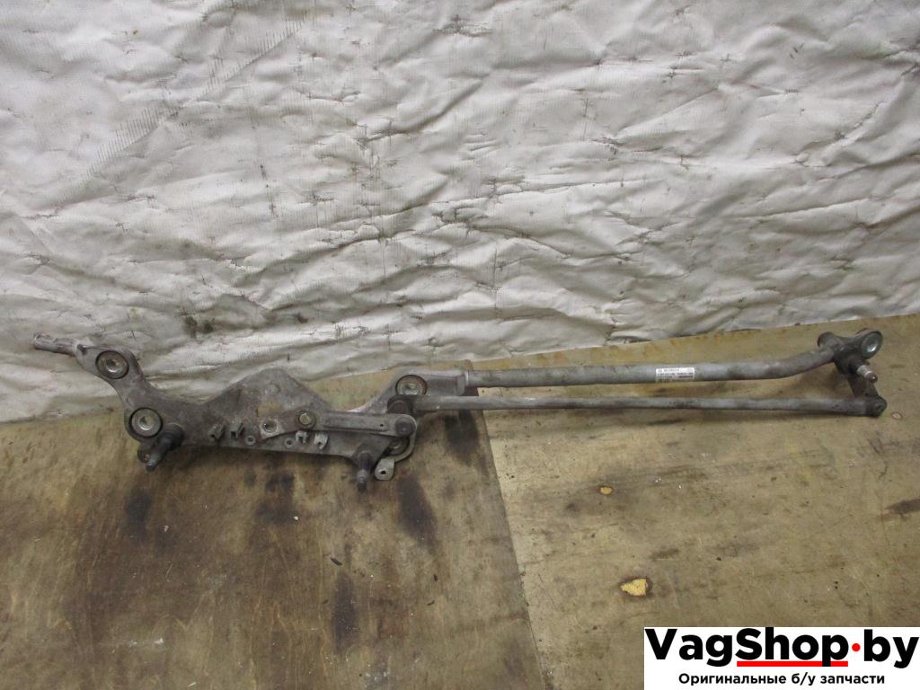 механизм стеклоочистителя (трапеция дворников) Volkswagen Touareg 2 поколение 2011, 3.6 л., FSI, CGR, бензин, АКПП, черный, внедорожник 5 дв., полный привод, 7P0955023 - фото №1