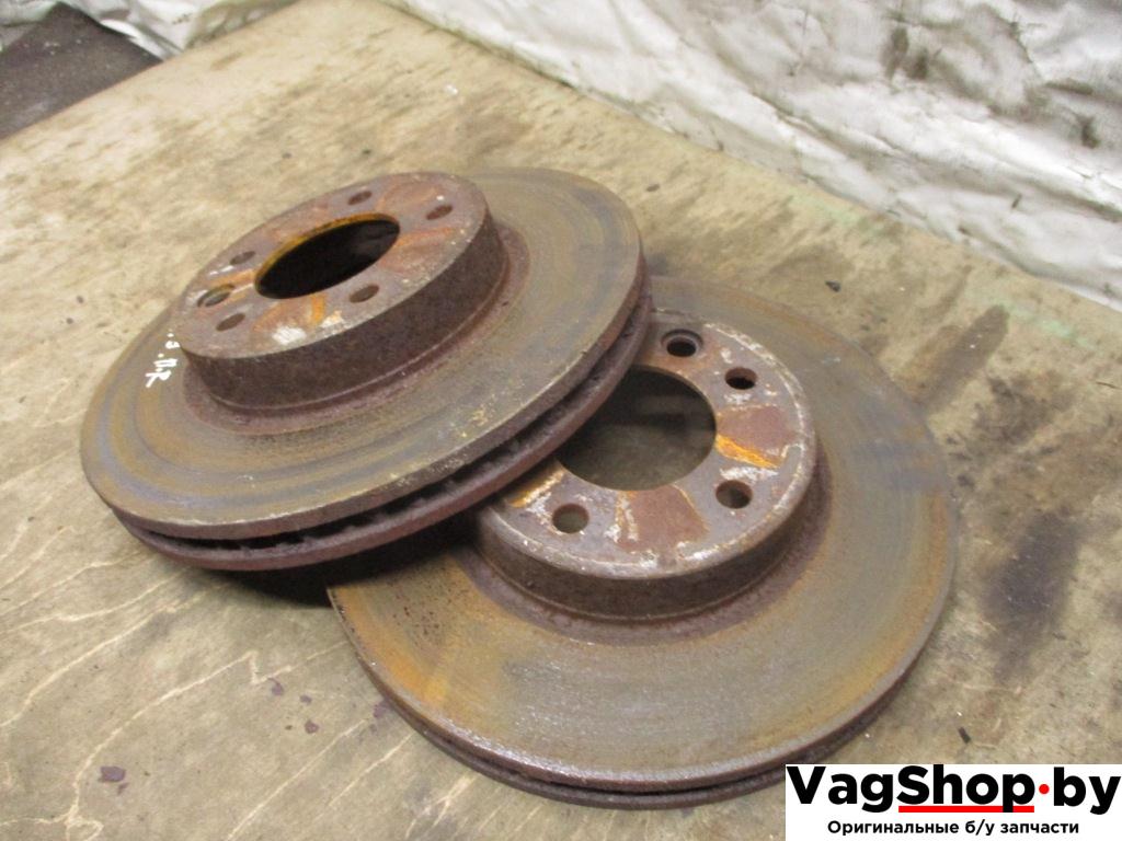 диск тормозной передний Volkswagen Touareg 2 поколение 2011, 3.6 л., FSI, CGR, бензин, АКПП, черный, внедорожник 5 дв., полный привод - фото №1