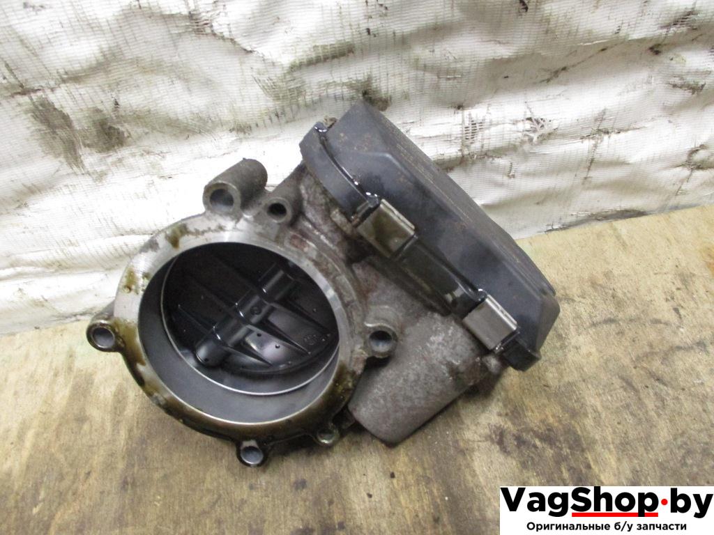 заслонка дроссельная Volkswagen Touareg 2 поколение 2011, 3.6 л., FSI, CGR, бензин, АКПП, черный, внедорожник 5 дв., полный привод, 03H133062A - фото №1