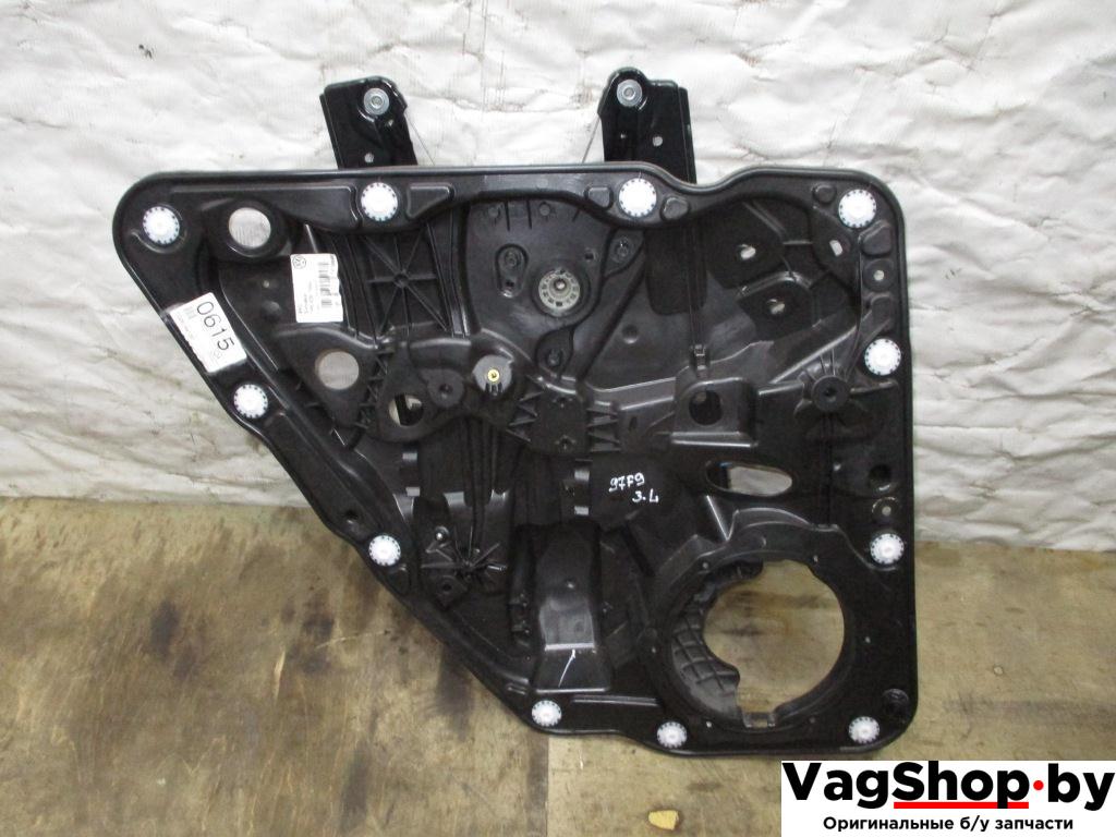 стеклоподъемник электрический задний левый Volkswagen Touareg 2 поколение 2011, 3.6 л., FSI, CGR, бензин, АКПП, черный, внедорожник 5 дв., полный привод, 7P6839755A - фото №1
