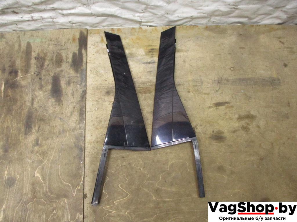 накладка декоративная Volkswagen Touareg 2 поколение 2011, 3.6 л., FSI, CGR, бензин, АКПП, черный, внедорожник 5 дв., полный привод, 7P6839903C, 7P6839904C - фото №1