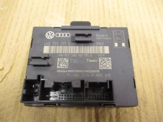 модуль управления двери Volkswagen Touareg 2 поколение 2011, 3.6 л., FSI, CGR, бензин, АКПП, черный, внедорожник 5 дв., полный привод, 4H0959795B