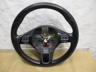 руль Volkswagen Touareg 2 поколение 2011, 3.6 л., FSI, CGR, бензин, АКПП, черный, внедорожник 5 дв., полный привод, 7P6419091