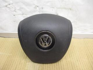 подушка безопасности водителя Volkswagen Touareg 2 поколение 2011, 3.6 л., FSI, CGR, бензин, АКПП, черный, внедорожник 5 дв., полный привод, 7P6880201D