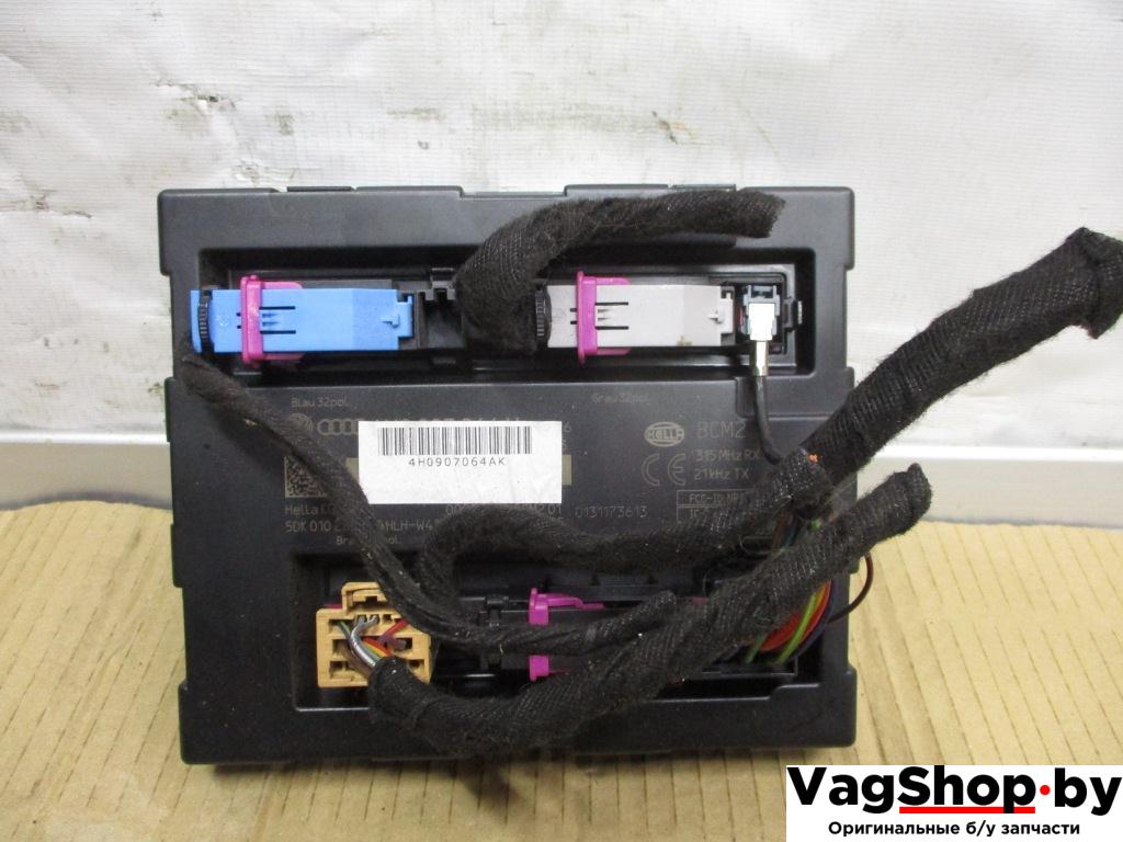 блок комфорта Volkswagen Touareg 2 поколение 2011, 3.6 л., FSI, CGR, бензин, АКПП, черный, внедорожник 5 дв., полный привод, 4H0907064AK - фото №1