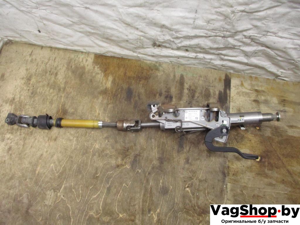 рулевая колонка Volkswagen Touareg 2 поколение 2011, 3.6 л., FSI, CGR, бензин, АКПП, черный, внедорожник 5 дв., полный привод, 7P6419501BL - фото №1