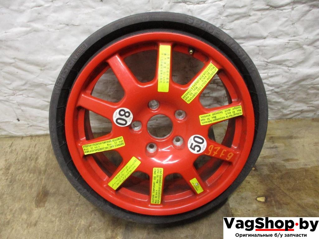 колесо запасное (таблетка) Volkswagen Touareg 2 поколение 2011, 3.6 л., FSI, CGR, бензин, АКПП, черный, внедорожник 5 дв., полный привод, 7P0601027 - фото №1