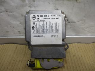 блок AirBag Volkswagen Touran 1 поколение [рестайлинг] 2007, 1.9 л., TDi, BXE, дизель, МКПП, черный, минивэн, передний привод, 1T0909605D