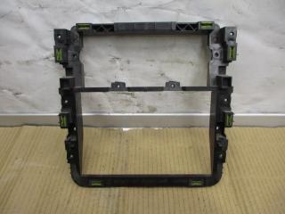 рамка под магнитолу Volkswagen Touran 1 поколение [рестайлинг] 2007, 1.9 л., TDi, BXE, дизель, МКПП, черный, минивэн, передний привод, 1T0858005A