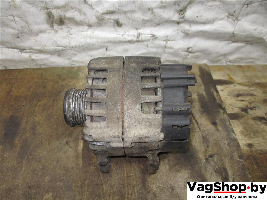 генератор Volkswagen Touareg 2 поколение 2013, 3.6 л., FSI, бензин, АКПП, внедорожник 5 дв., 03H903023D - фото №1