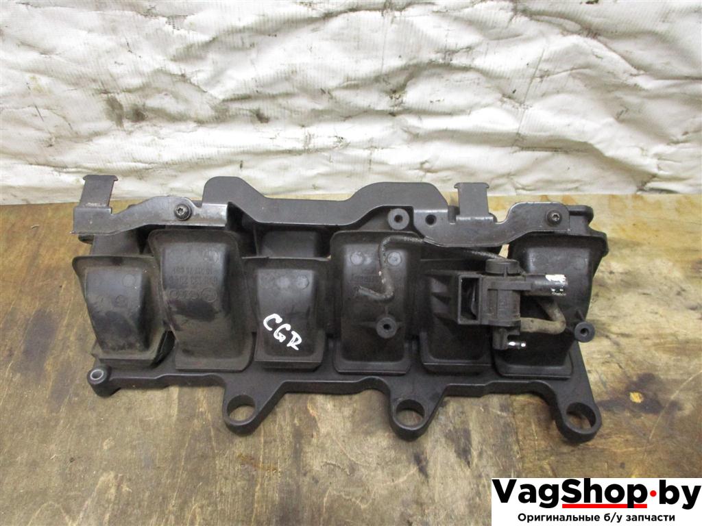 коллектор впускной Volkswagen Touareg 2 поколение 2013, 3.6 л., FSI, бензин, АКПП, внедорожник 5 дв., 03H133204B - фото №1