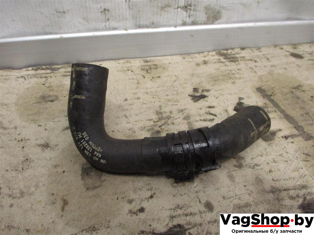 патрубок (трубопровод, шланг) Volkswagen Touareg 2 поколение 2013, 3.6 л., FSI, бензин, АКПП, внедорожник 5 дв., 03H121096D - фото №1