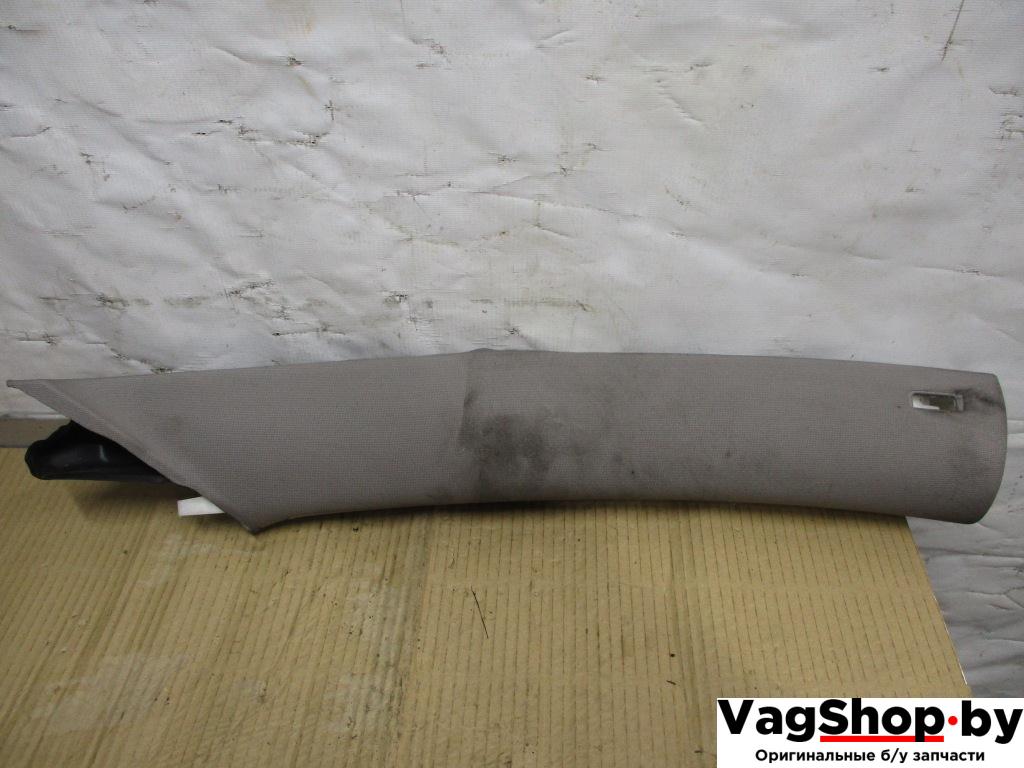 обшивка стойки передней правой Volkswagen Passat B6 2006, 2.0 л., TDi, BKP, дизель, МКПП, черный, универсал, передний привод, 3C0867234D - фото №1