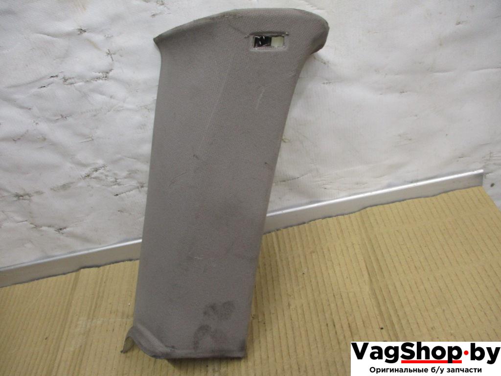 обшивка стойки задней левой Volkswagen Passat B6 2006, 2.0 л., TDi, BKP, дизель, МКПП, черный, универсал, передний привод, 3C9867241A - фото №1