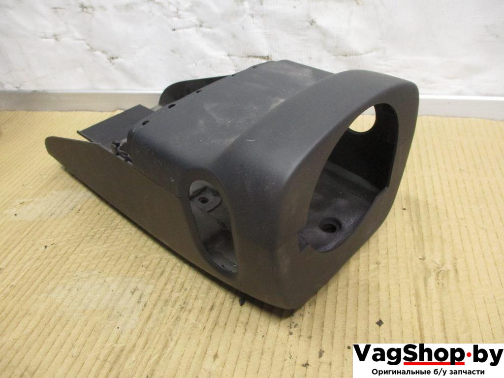 кожух рулевой колонки Volkswagen Passat B6 2006, 2.0 л., TDi, BKP, дизель, МКПП, черный, универсал, передний привод, 3C0858560B, 3C0858559E - фото №1