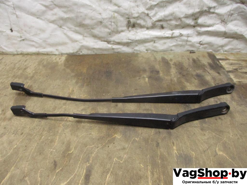 щеткодержатель (поводок стеклоочистителя, дворник) Volkswagen Passat B6 2006, 2.0 л., TDi, BKP, дизель, МКПП, черный, универсал, передний привод, 3C1955409C, 3C1955410B - фото №1