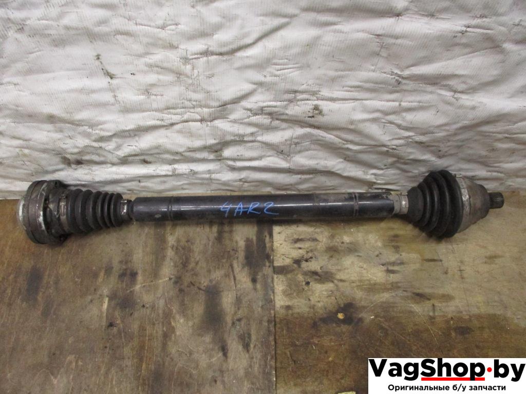 полуось передняя правая (приводной вал, ШРУС) Volkswagen Passat B6 2006, 2.0 л., TDi, BKP, дизель, МКПП, черный, универсал, передний привод - фото №1