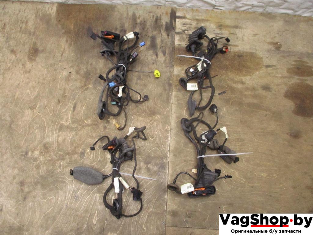 дверная проводка Volkswagen Passat B6 2006, 2.0 л., TDi, BKP, дизель, МКПП, черный, универсал, передний привод - фото №1