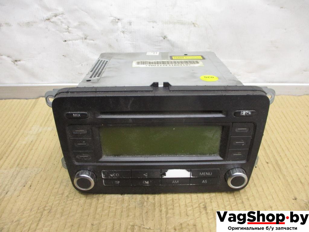 магнитола Volkswagen Passat B6 2006, 2.0 л., TDi, BKP, дизель, МКПП, черный, универсал, передний привод - фото №1