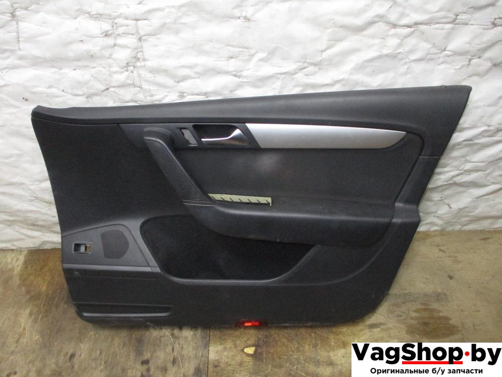 обшивка двери передняя правая Volkswagen Passat B7 2012, 2.0 л., TDi, CFF, дизель, МКПП, черный, седан, передний привод - фото №1