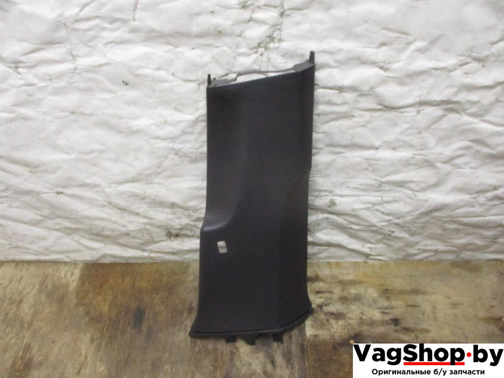 обшивка стойки центральной правой Volkswagen Passat B7 2012, 2.0 л., TDi, CFF, дизель, МКПП, черный, седан, передний привод, 3C0867292 - фото №1