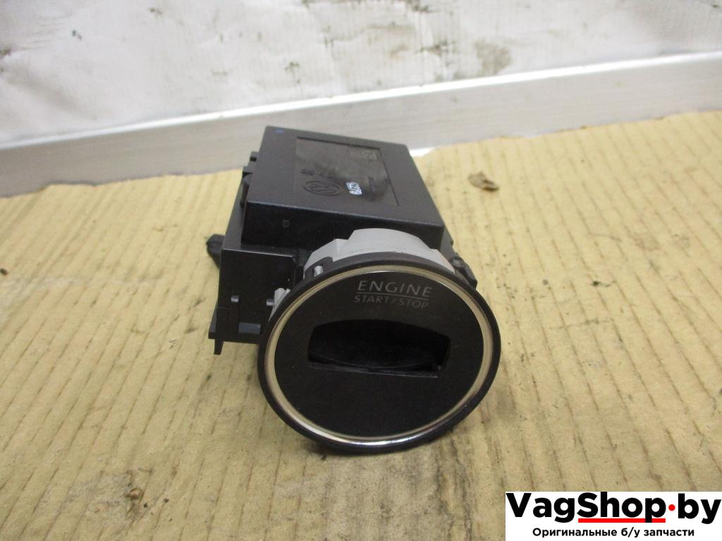 замок зажигания Volkswagen Passat B7 2012, 2.0 л., TDi, CFF, дизель, МКПП, черный, седан, передний привод, 3C0905843AD - фото №1
