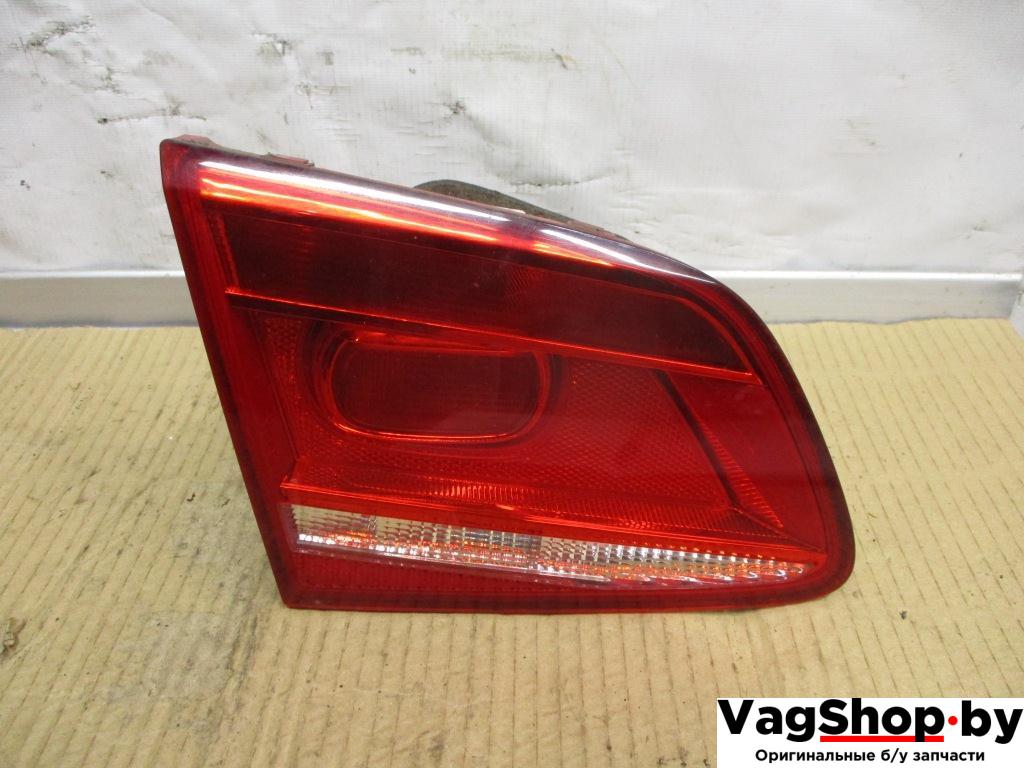 фонарь крышки багажника левый Volkswagen Passat B7 2012, 2.0 л., TDi, CFF, дизель, МКПП, черный, седан, передний привод, 3AE945093K - фото №1