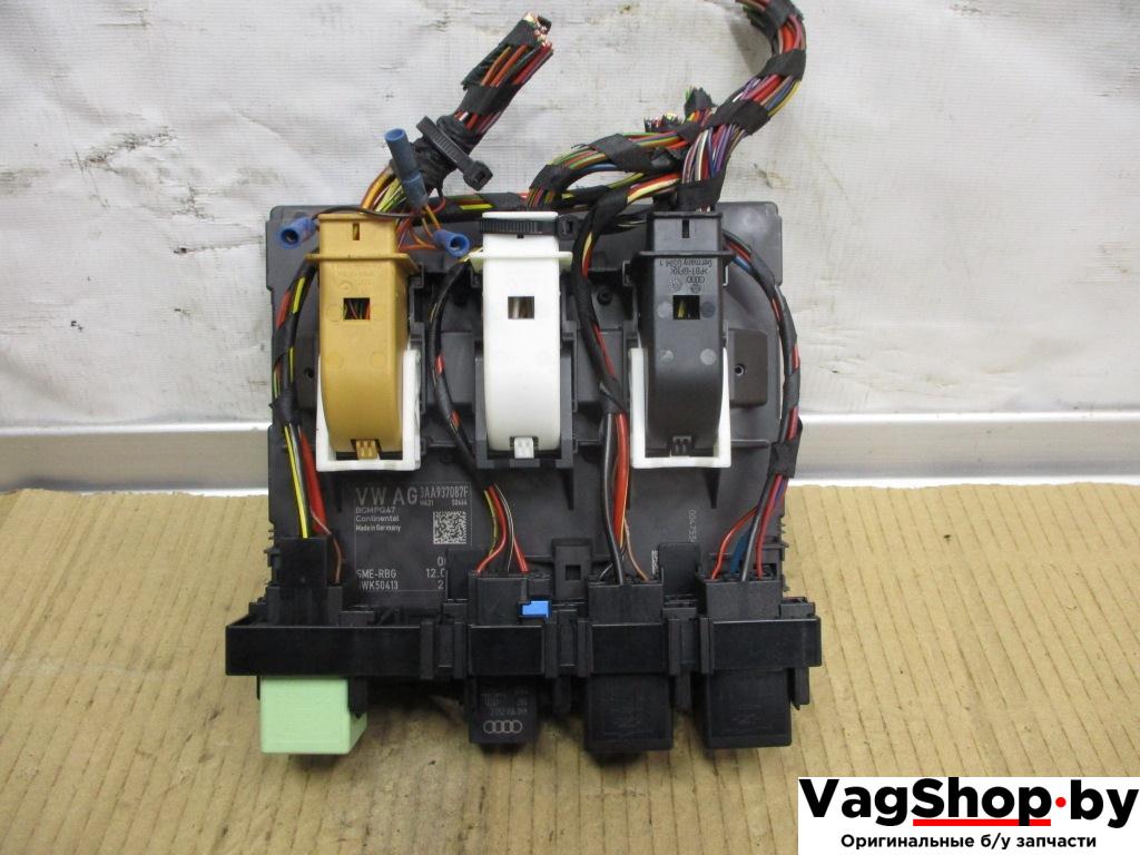 Блок управления BCM (Body Control Module) Volkswagen Passat B7 2012, 2.0 л., TDi, CFF, дизель, МКПП, черный, седан, передний привод, 3AA937087F - фото №1