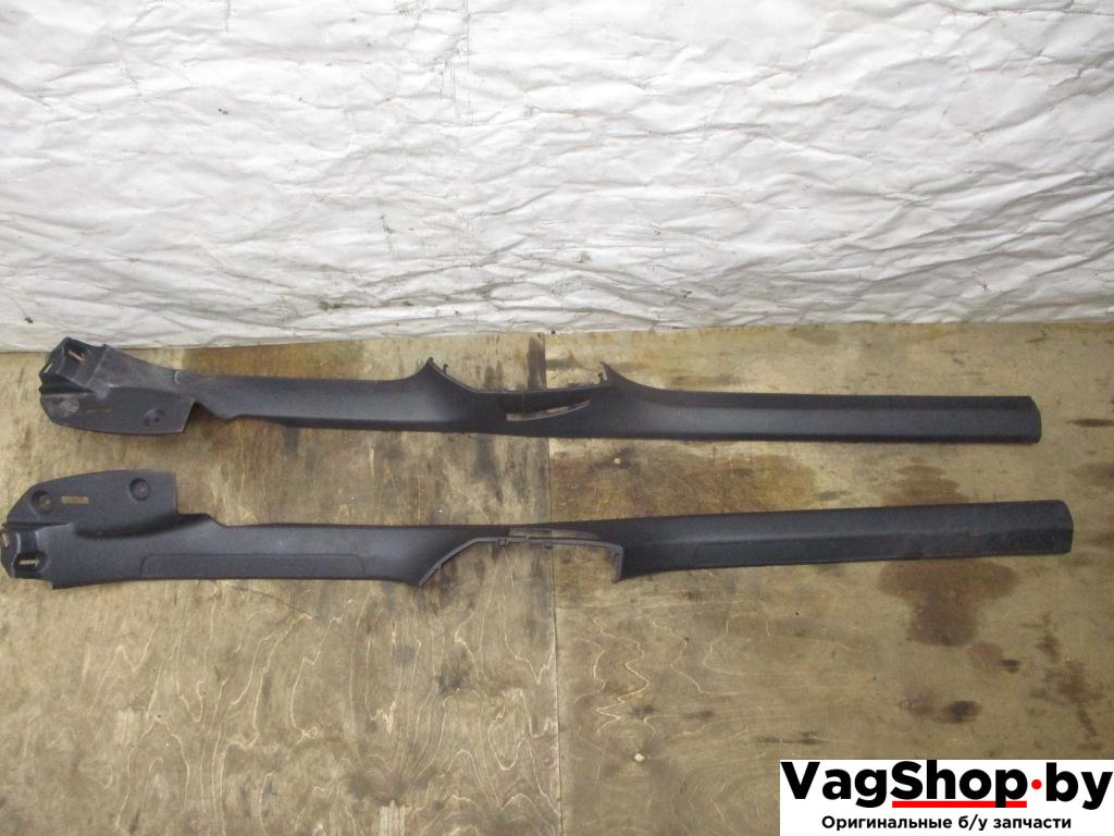 накладка на порог Volkswagen Passat B7 2012, 2.0 л., TDi, CFF, дизель, МКПП, черный, седан, передний привод, 3C0853369B, 3C0853370B - фото №1