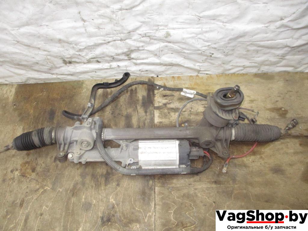 рулевая рейка Volkswagen Passat B7 2012, 2.0 л., TDi, CFF, дизель, МКПП, черный, седан, передний привод, 3AC423051A, 1K0919144P - фото №1